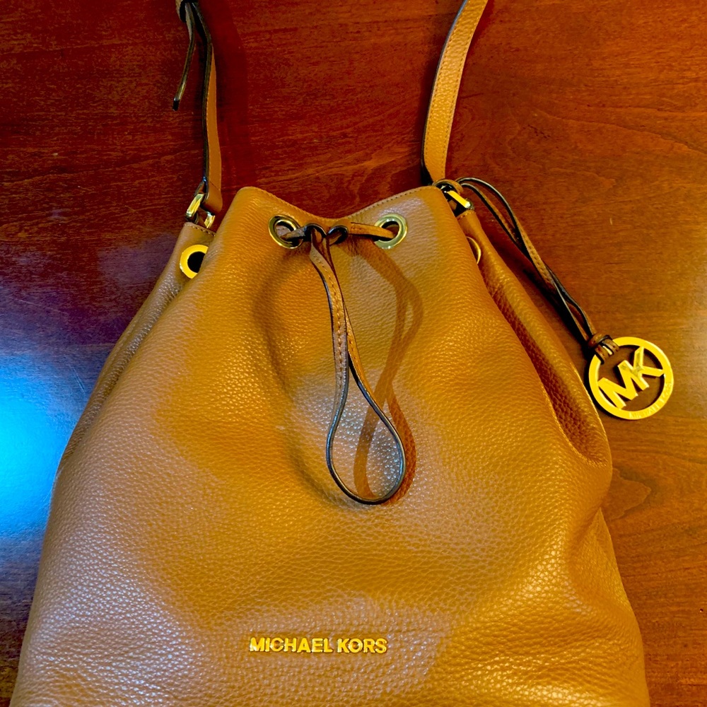Brown Michael Kors hobo purse